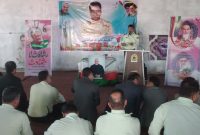 مراسم چهلمین روز شهادت شهید محمد جواد بیاناتی برگزار شد