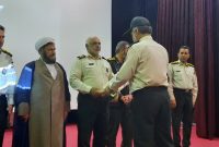 آیین تکریم و معارفه فرمانده انتظامی جیرفت برگزار شد آیین تکریم و معارفه فرمانده انتظامی جیرفت برگزار شد