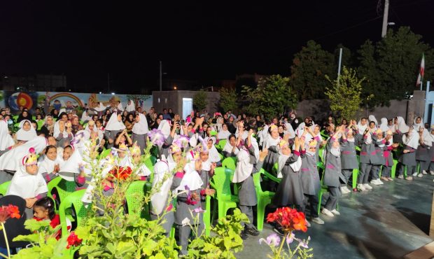 جشن الفبا در دبستان غیر انتفاعی دخترانه فدک