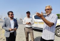 آغاز پروژه احداث زیرگذر و روگذر ابتدای جاده میانچیل_ ملک آباد