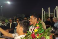 گزارش تصویری مراسم استقبال از سعید افروز قهرمان جهان