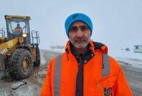 بارش شدید برف در محور جیرفت_ساردوئیه/رانندگان از زنجیر چرخ استفاده کنند بارش شدید برف در محور جیرفت_ساردوئیه/رانندگان از زنجیر چرخ استفاده کنند