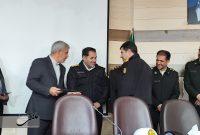 گزارش تصویری آیین تکریم و معارفه روسای پلیس انتظامی شهرستان جیرفت