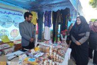 بازدید فرماندار جیرفت از نمایشگاه دستاوردهای زنان روستایی و عشایر جنوب کرمان