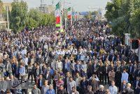 گزارش تصویری/ سنگ تمام جیرفتی ها در راهپیمایی ۲۲ بهمن ماه گزارش تصویری/ سنگ تمام جیرفتی ها در راهپیمایی ۲۲ بهمن ماه