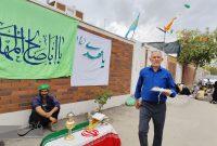 جشن میلاد امام زمان (عج) در محله کوچه میثاق ۴ شهرک حسین آباد