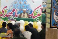 جشن میلاد امام زمان (عج) در مسجد ولیعصر محله سرجاز