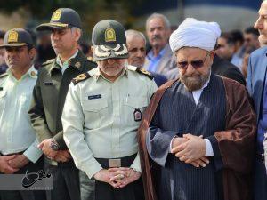 گزارش تصویری مراسم تشییع پیکر مطهر شهید محمد زیدآبادی شهید غیرت و امنیت در جیرفت