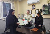 تجلیل رییس کلانتری ۱۱ از خبرنگاران و پلیس های افتخاری