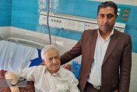 معاون هنری و سینمایی اداره کل فرهنگ و ارشاد اسلامی جنوب کرمان از پیشکسوت و استاد موسیقی عیادت کرد معاون هنری و سینمایی اداره کل فرهنگ و ارشاد اسلامی جنوب کرمان از پیشکسوت و استاد موسیقی عیادت کرد