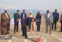 کلنگ‌زنی فرهنگسرای بزرگ جیرفت با حضور مسئولین