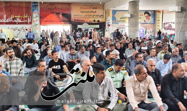 گزارش تصویری نماز جمعه جیرفت گزارش تصویری نماز جمعه جیرفت