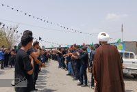 عرض ارادت روستاهای چمک، فردوس تاج آباد اسفندقه به ساحت مقدس امام حسین (ع)