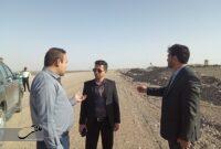 بازدید میدانی رئیس دادگستری جیرفت از فرودگاه و اراضی زیر سد/ تأکید بر صیانت از اراضی کشاورزی و ارتقای ایمنی فرودگاه