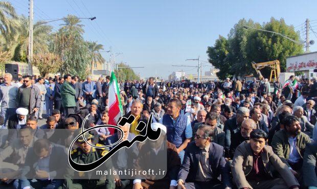 فیلم دوم/ خروش جیرفتی ها در محکومیت اغتشاشات