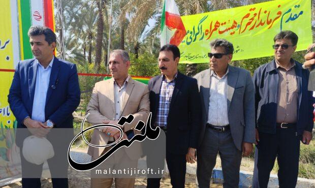 گزارش تصویری افتتاح پروژه رفع افت ولتاژ برق روستای حسین آباد زیرکی